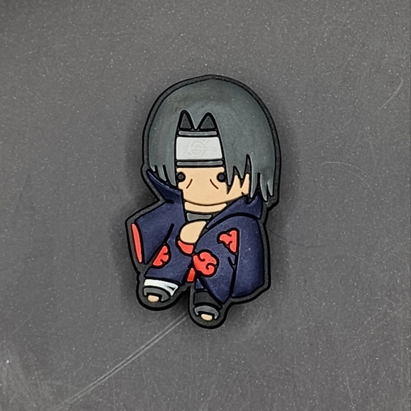 (5/$15) Itachi Uchiha Doll Croc Charm - Picture 1 of 2